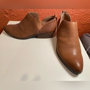 Frye leather booties